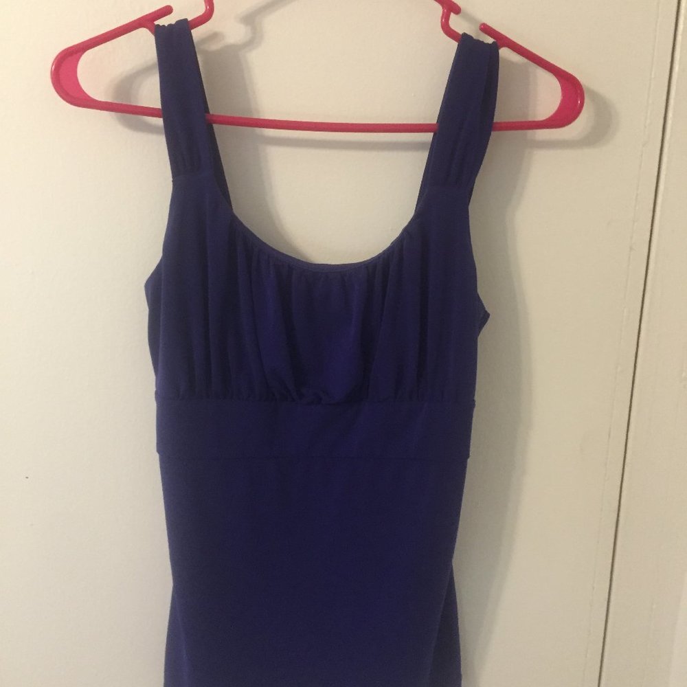 Ann Taylor dark blue tank top